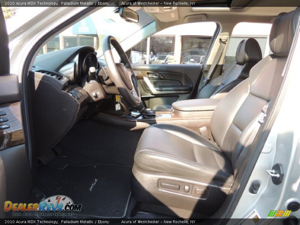 2010 Acura MDX Technology Palladium Metallic / Ebony Photo #10