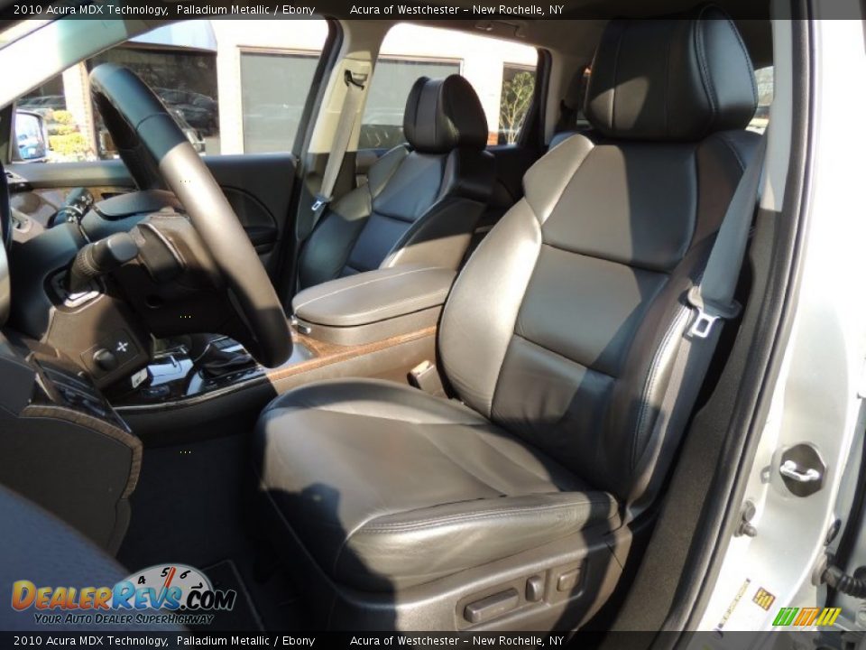 2010 Acura MDX Technology Palladium Metallic / Ebony Photo #11