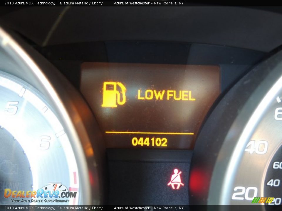 2010 Acura MDX Technology Palladium Metallic / Ebony Photo #17