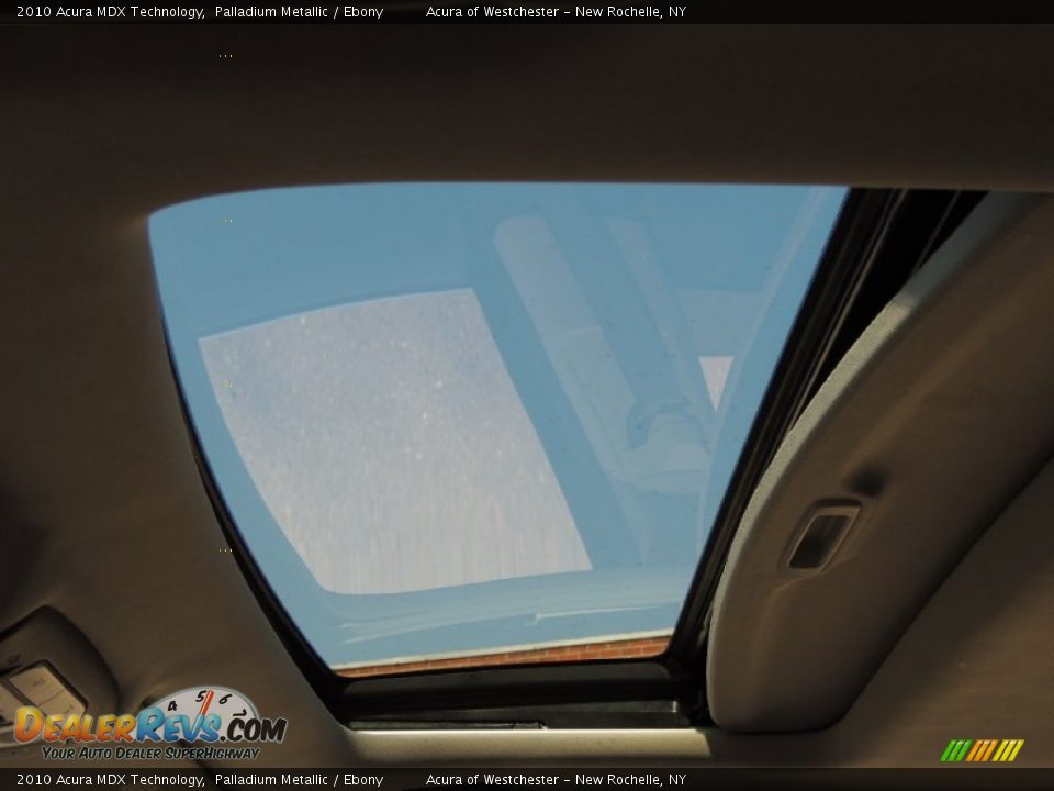 2010 Acura MDX Technology Palladium Metallic / Ebony Photo #21