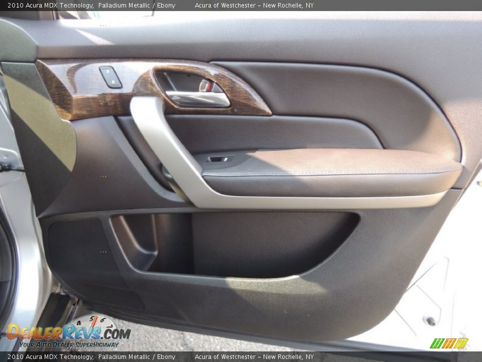 2010 Acura MDX Technology Palladium Metallic / Ebony Photo #28