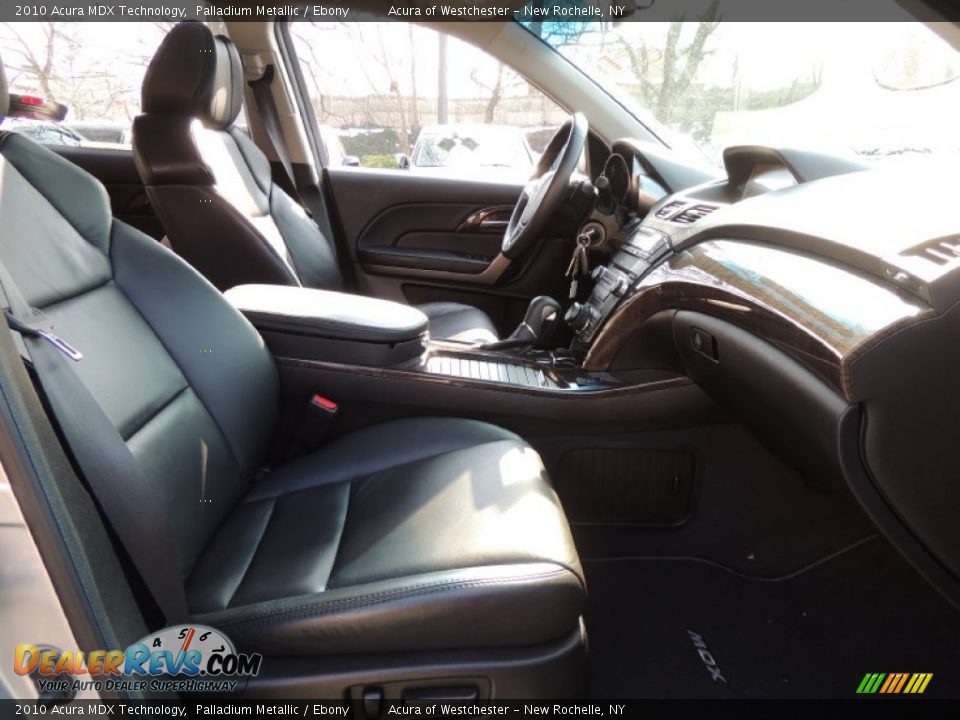 2010 Acura MDX Technology Palladium Metallic / Ebony Photo #29