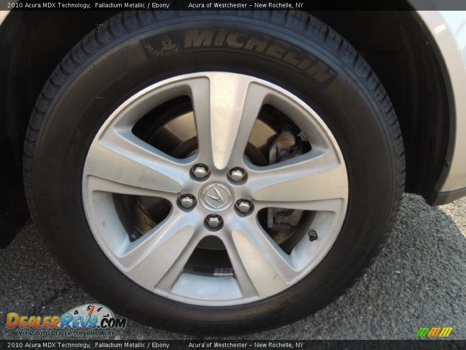 2010 Acura MDX Technology Palladium Metallic / Ebony Photo #31
