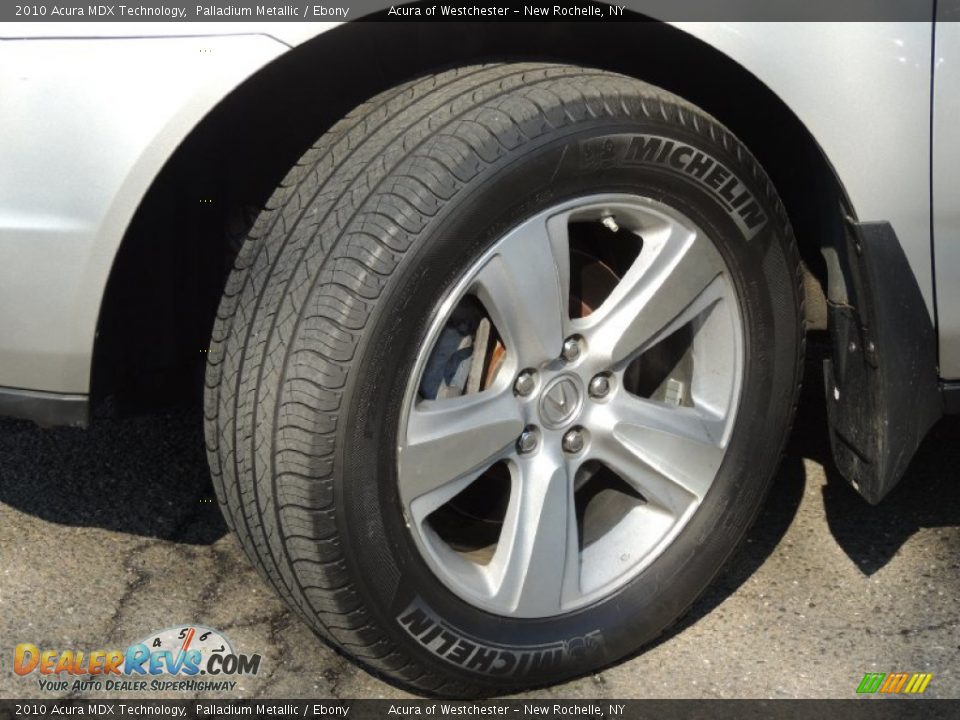 2010 Acura MDX Technology Palladium Metallic / Ebony Photo #32