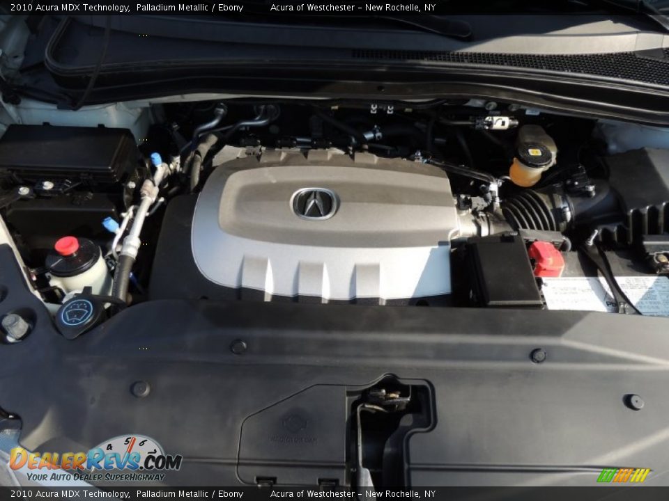 2010 Acura MDX Technology Palladium Metallic / Ebony Photo #33