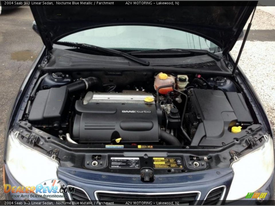 2004 Saab 9-3 Linear Sedan 2.0 Liter Turbocharged DOHC 16-Valve 4 Cylinder Engine Photo #8