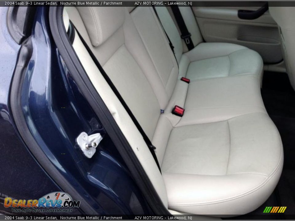 Rear Seat of 2004 Saab 9-3 Linear Sedan Photo #19