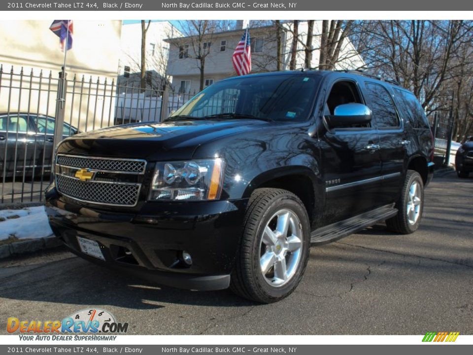 2011 Chevrolet Tahoe LTZ 4x4 Black / Ebony Photo #1