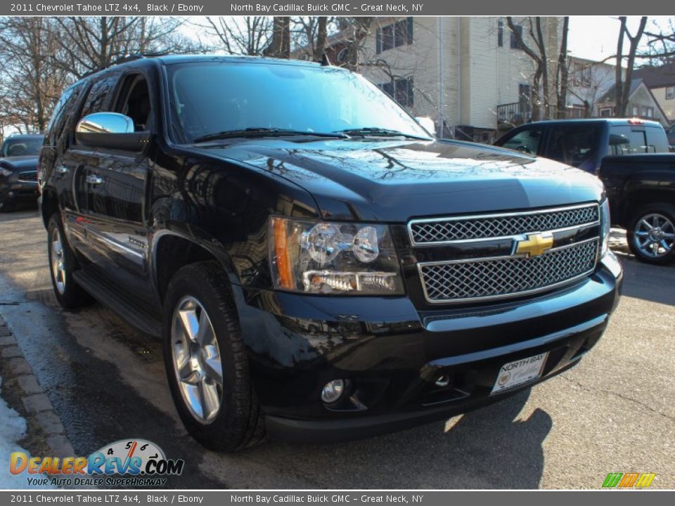 2011 Chevrolet Tahoe LTZ 4x4 Black / Ebony Photo #7