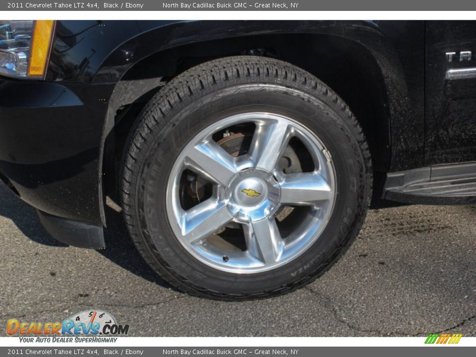 2011 Chevrolet Tahoe LTZ 4x4 Black / Ebony Photo #8