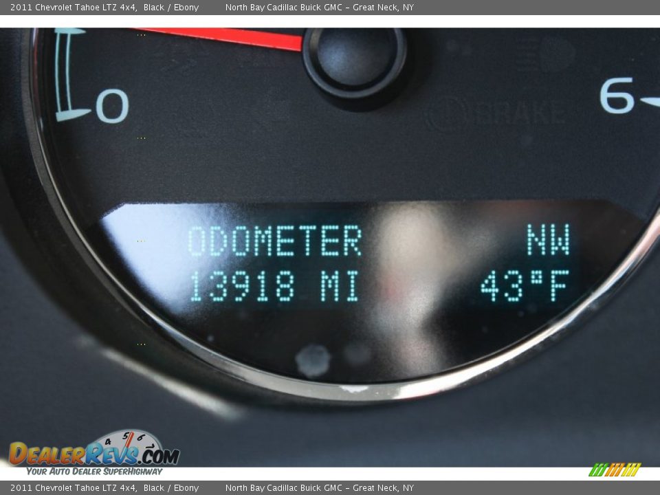 2011 Chevrolet Tahoe LTZ 4x4 Black / Ebony Photo #27