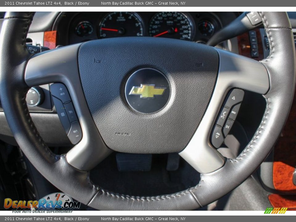 2011 Chevrolet Tahoe LTZ 4x4 Black / Ebony Photo #28