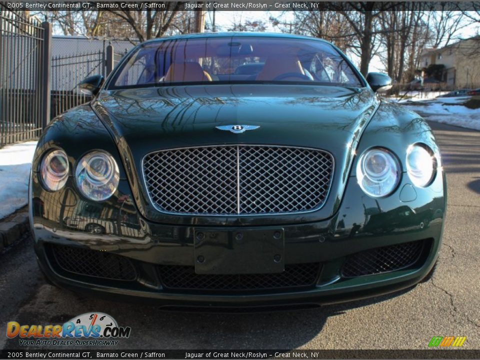 2005 Bentley Continental GT Barnato Green / Saffron Photo #2