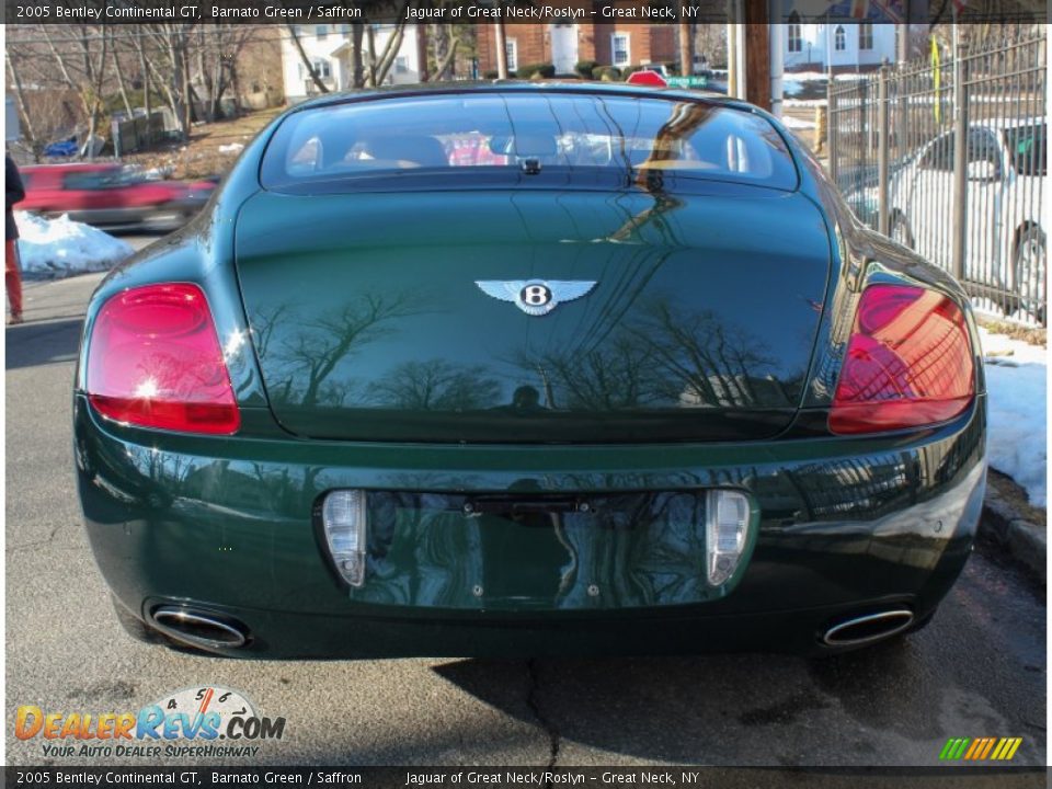 2005 Bentley Continental GT Barnato Green / Saffron Photo #5