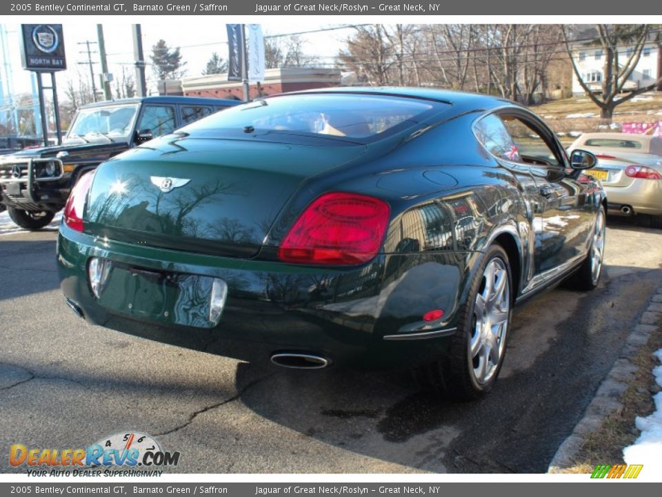 2005 Bentley Continental GT Barnato Green / Saffron Photo #6