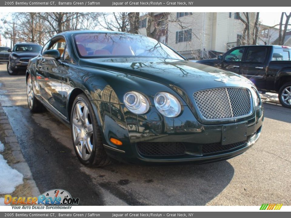 2005 Bentley Continental GT Barnato Green / Saffron Photo #7