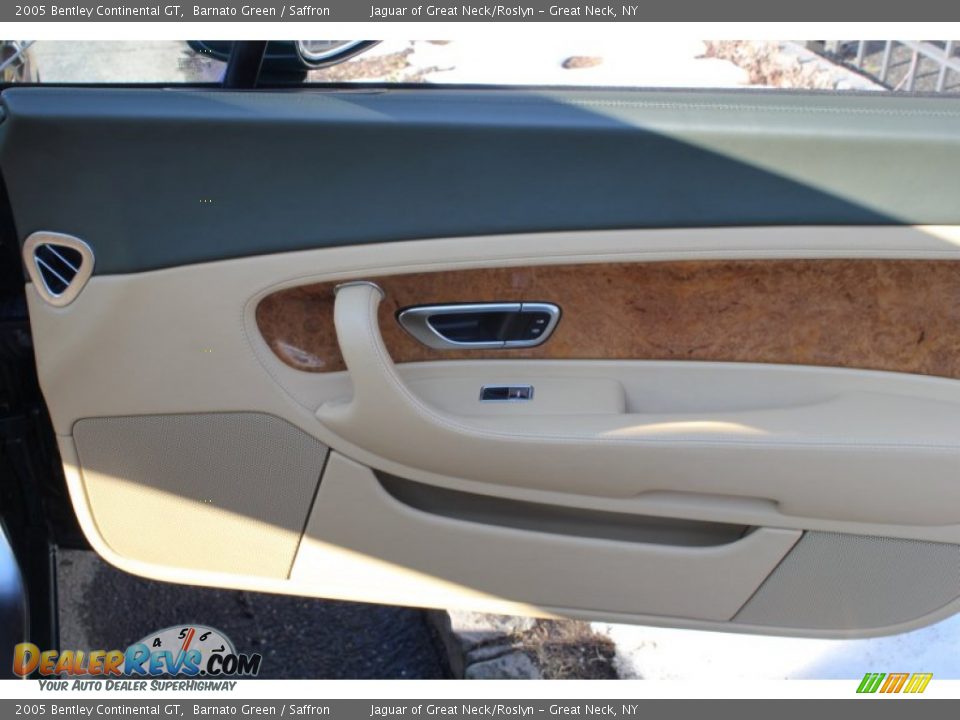 2005 Bentley Continental GT Barnato Green / Saffron Photo #9
