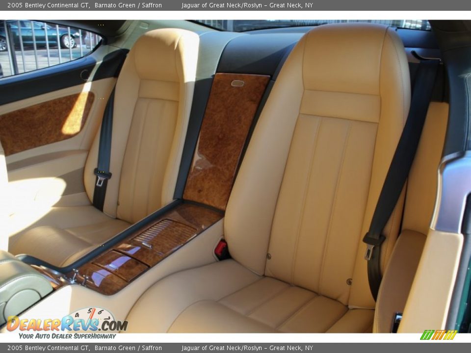 Rear Seat of 2005 Bentley Continental GT  Photo #16