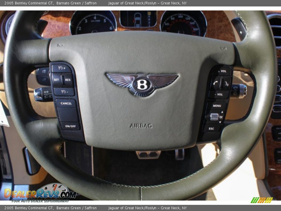 2005 Bentley Continental GT  Steering Wheel Photo #21