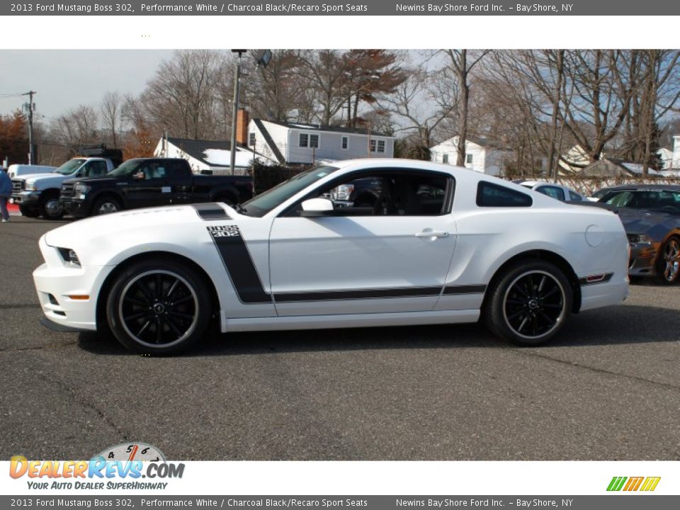 Performance White 2013 Ford Mustang Boss 302 Photo #3