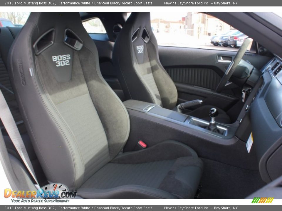 2013 Ford Mustang Boss 302 Performance White / Charcoal Black/Recaro Sport Seats Photo #11