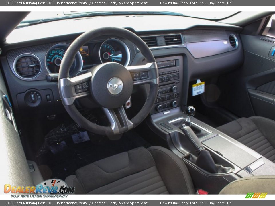 2013 Ford Mustang Boss 302 Performance White / Charcoal Black/Recaro Sport Seats Photo #16