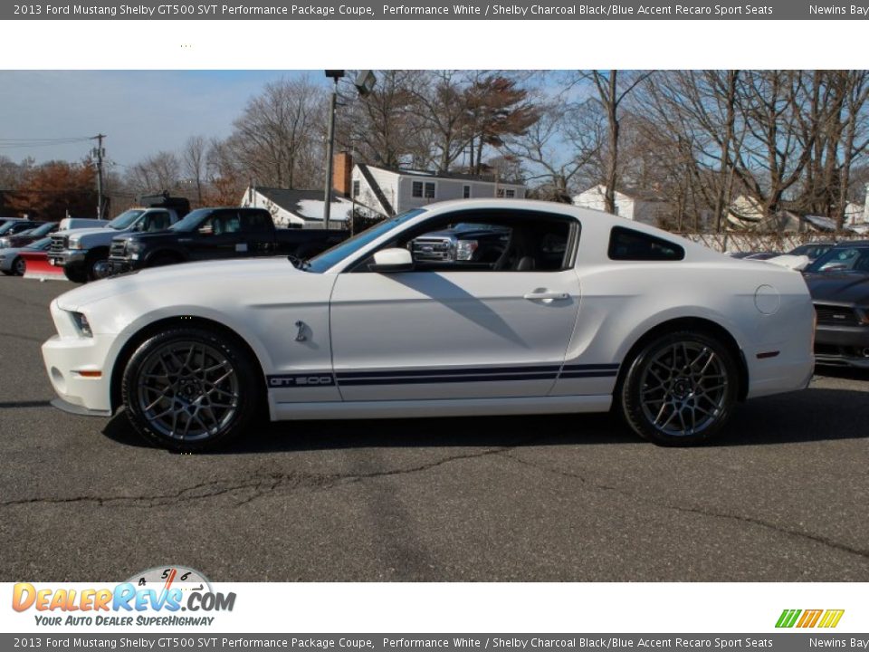 Performance White 2013 Ford Mustang Shelby GT500 SVT Performance Package Coupe Photo #3