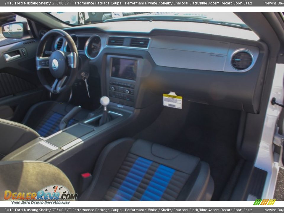 Dashboard of 2013 Ford Mustang Shelby GT500 SVT Performance Package Coupe Photo #10