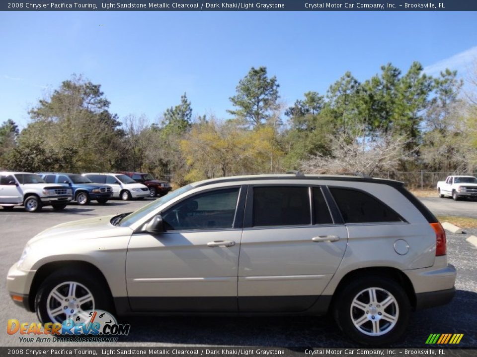 2008 Chrysler Pacifica Touring Light Sandstone Metallic Clearcoat / Dark Khaki/Light Graystone Photo #2