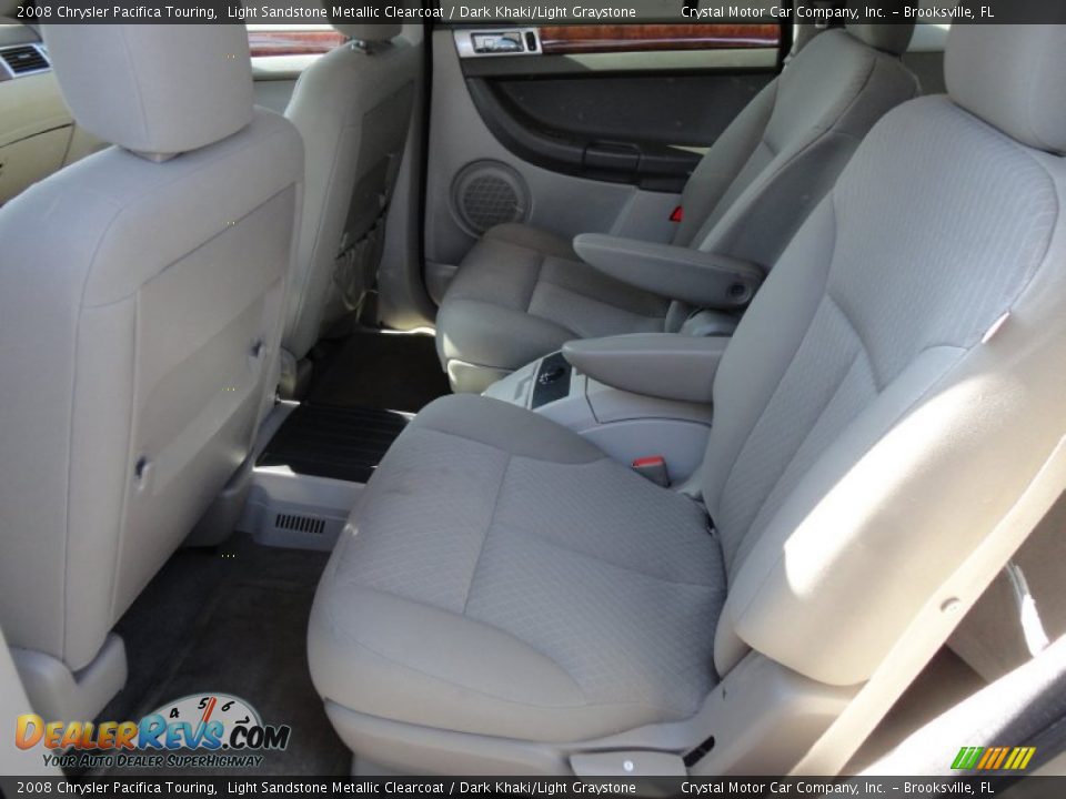 2008 Chrysler Pacifica Touring Light Sandstone Metallic Clearcoat / Dark Khaki/Light Graystone Photo #5