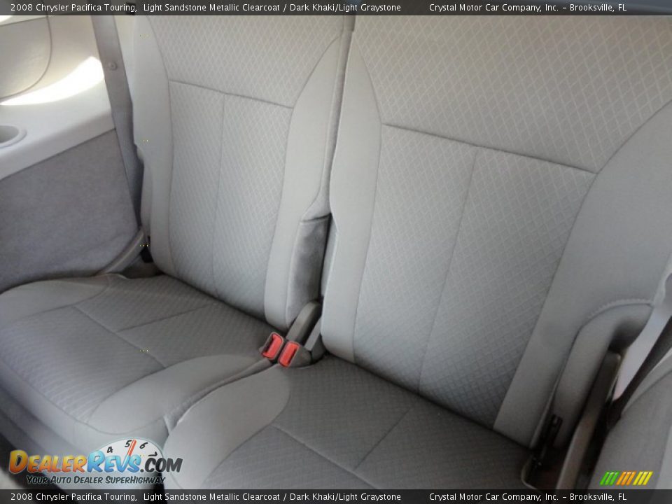 2008 Chrysler Pacifica Touring Light Sandstone Metallic Clearcoat / Dark Khaki/Light Graystone Photo #6