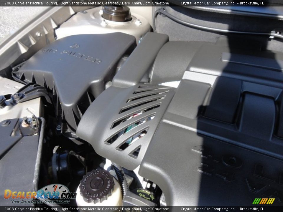 2008 Chrysler Pacifica Touring Light Sandstone Metallic Clearcoat / Dark Khaki/Light Graystone Photo #20