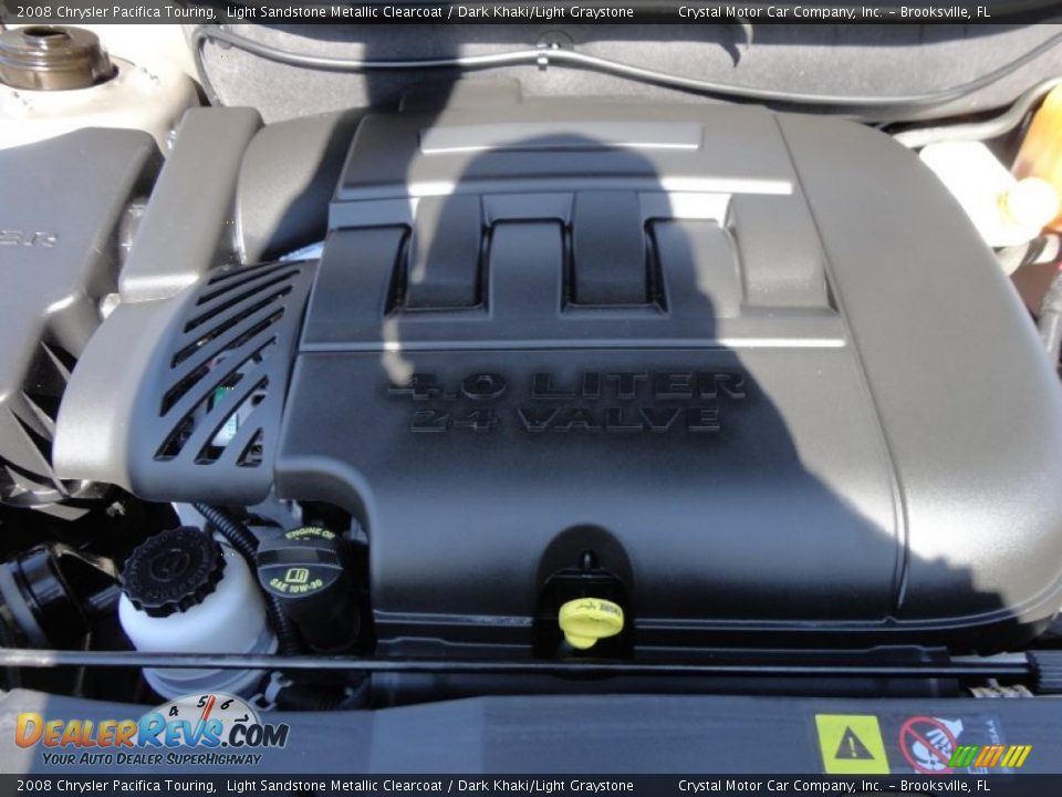 2008 Chrysler Pacifica Touring Light Sandstone Metallic Clearcoat / Dark Khaki/Light Graystone Photo #21
