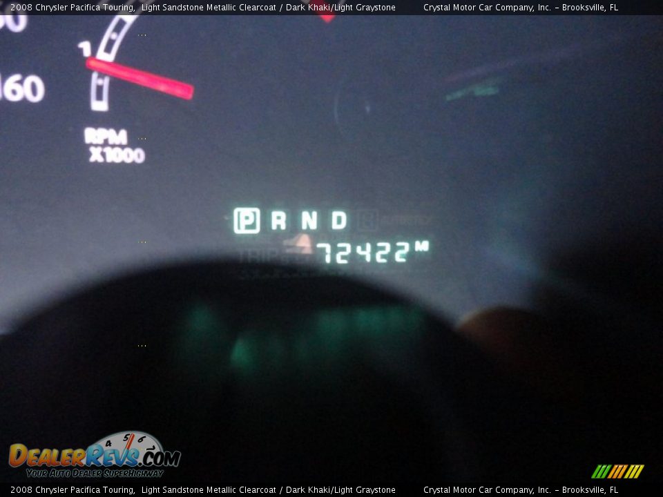 2008 Chrysler Pacifica Touring Light Sandstone Metallic Clearcoat / Dark Khaki/Light Graystone Photo #23