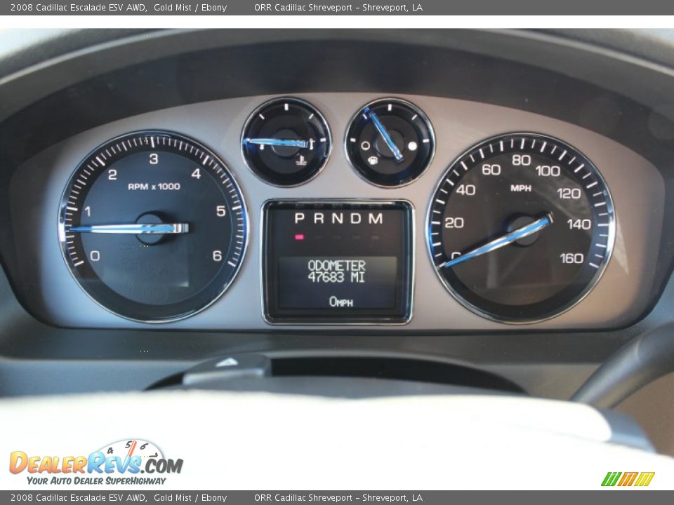 2008 Cadillac Escalade ESV AWD Gold Mist / Ebony Photo #11