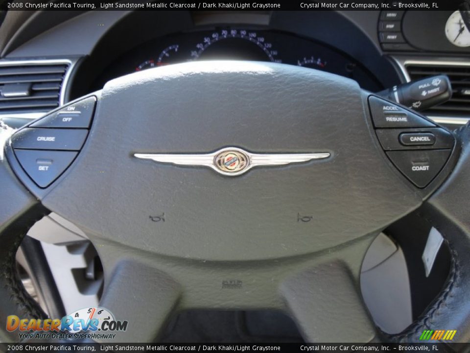2008 Chrysler Pacifica Touring Light Sandstone Metallic Clearcoat / Dark Khaki/Light Graystone Photo #27