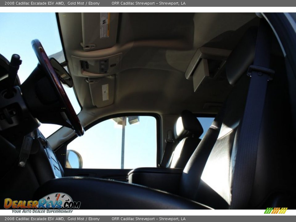 2008 Cadillac Escalade ESV AWD Gold Mist / Ebony Photo #14