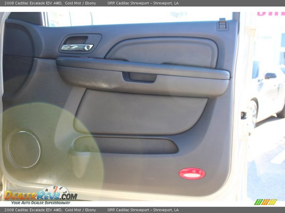 2008 Cadillac Escalade ESV AWD Gold Mist / Ebony Photo #15