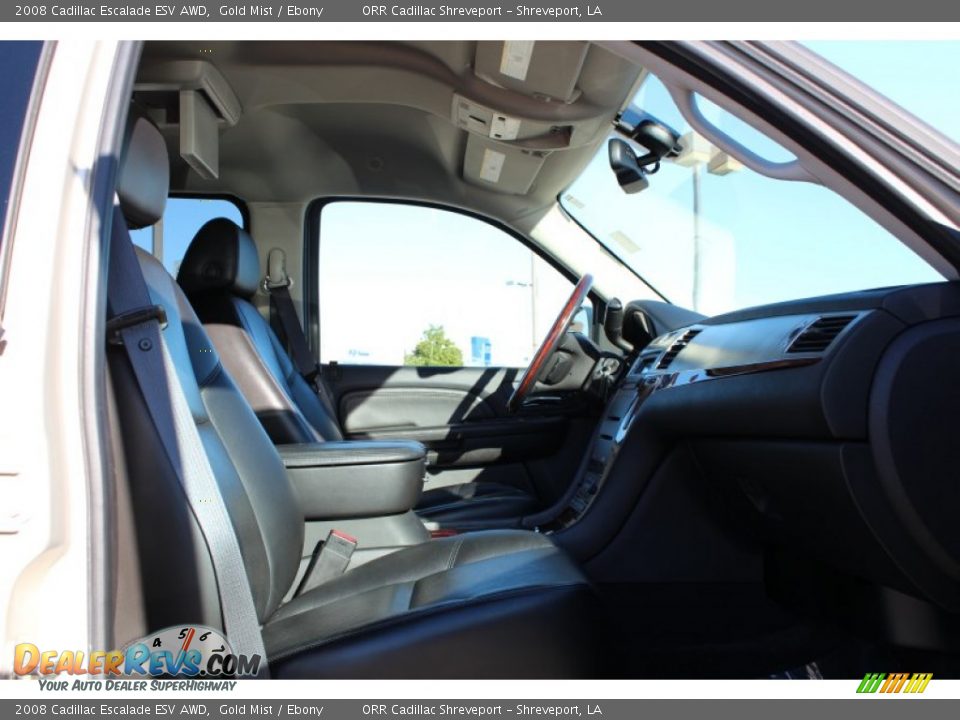 2008 Cadillac Escalade ESV AWD Gold Mist / Ebony Photo #16