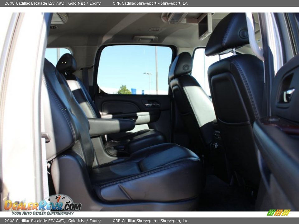 2008 Cadillac Escalade ESV AWD Gold Mist / Ebony Photo #20