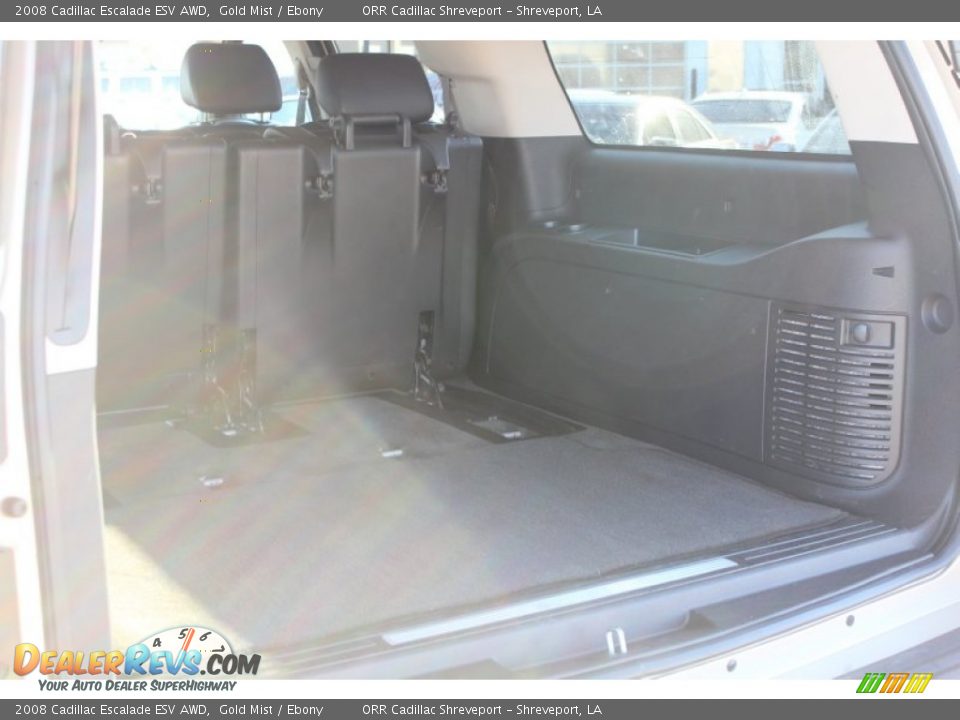2008 Cadillac Escalade ESV AWD Gold Mist / Ebony Photo #22