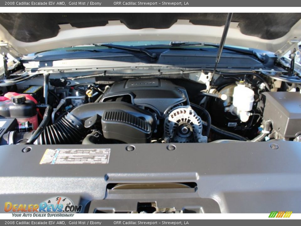 2008 Cadillac Escalade ESV AWD Gold Mist / Ebony Photo #23