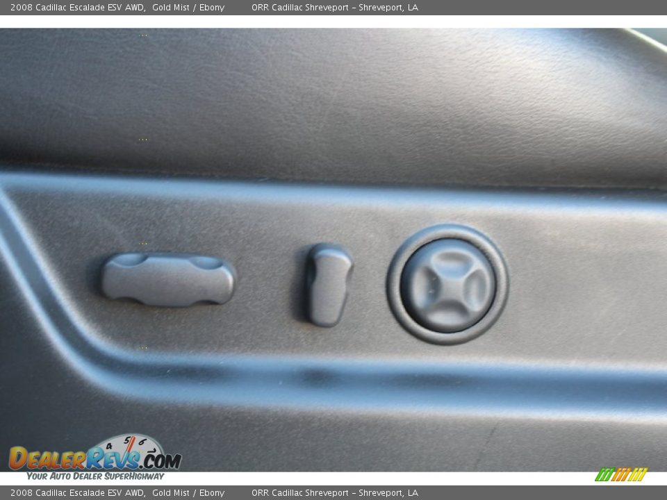 2008 Cadillac Escalade ESV AWD Gold Mist / Ebony Photo #25