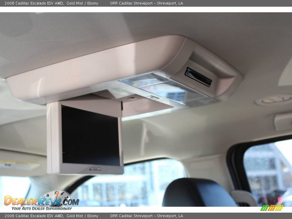 2008 Cadillac Escalade ESV AWD Gold Mist / Ebony Photo #26