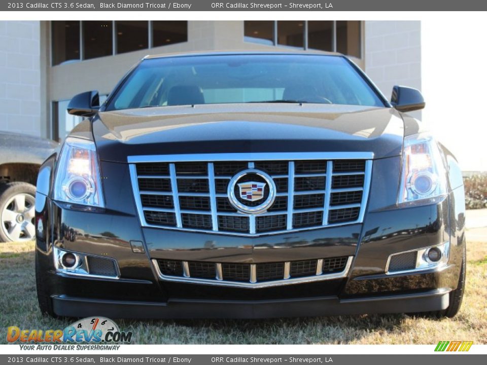 2013 Cadillac CTS 3.6 Sedan Black Diamond Tricoat / Ebony Photo #6