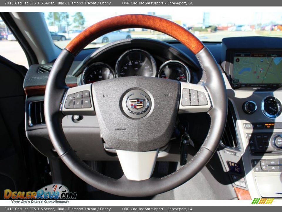 2013 Cadillac CTS 3.6 Sedan Steering Wheel Photo #11