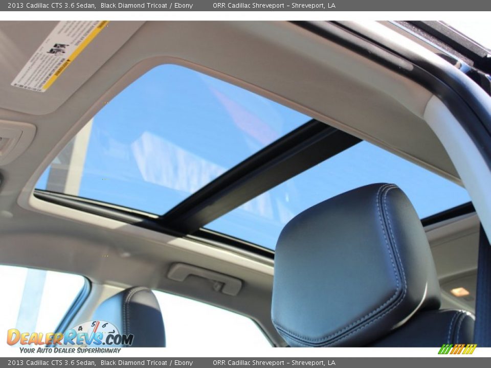 Sunroof of 2013 Cadillac CTS 3.6 Sedan Photo #22