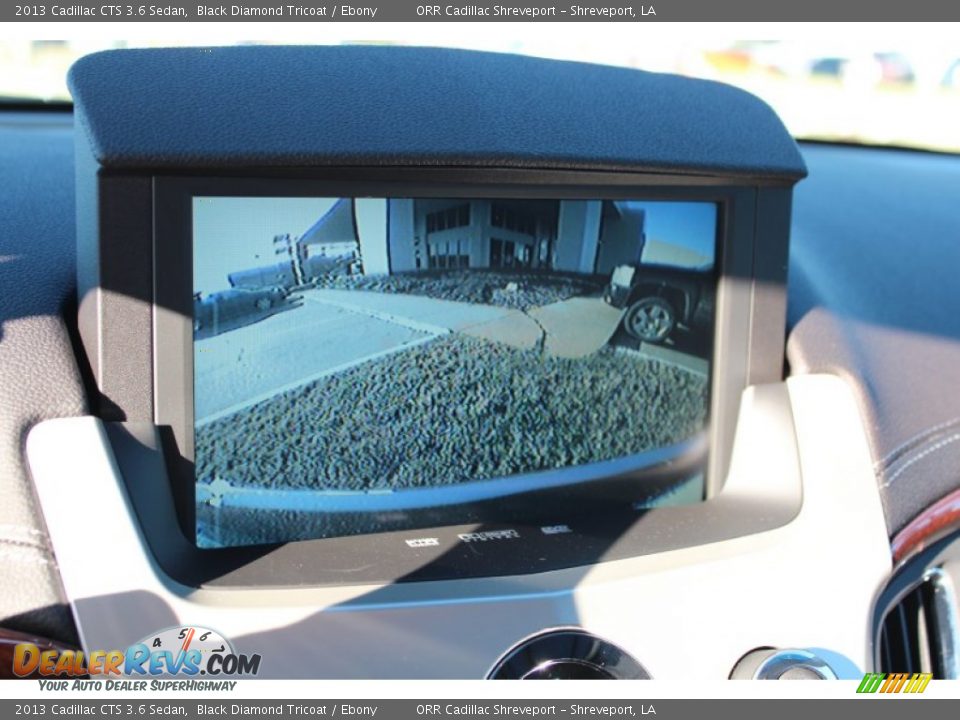 2013 Cadillac CTS 3.6 Sedan Black Diamond Tricoat / Ebony Photo #24
