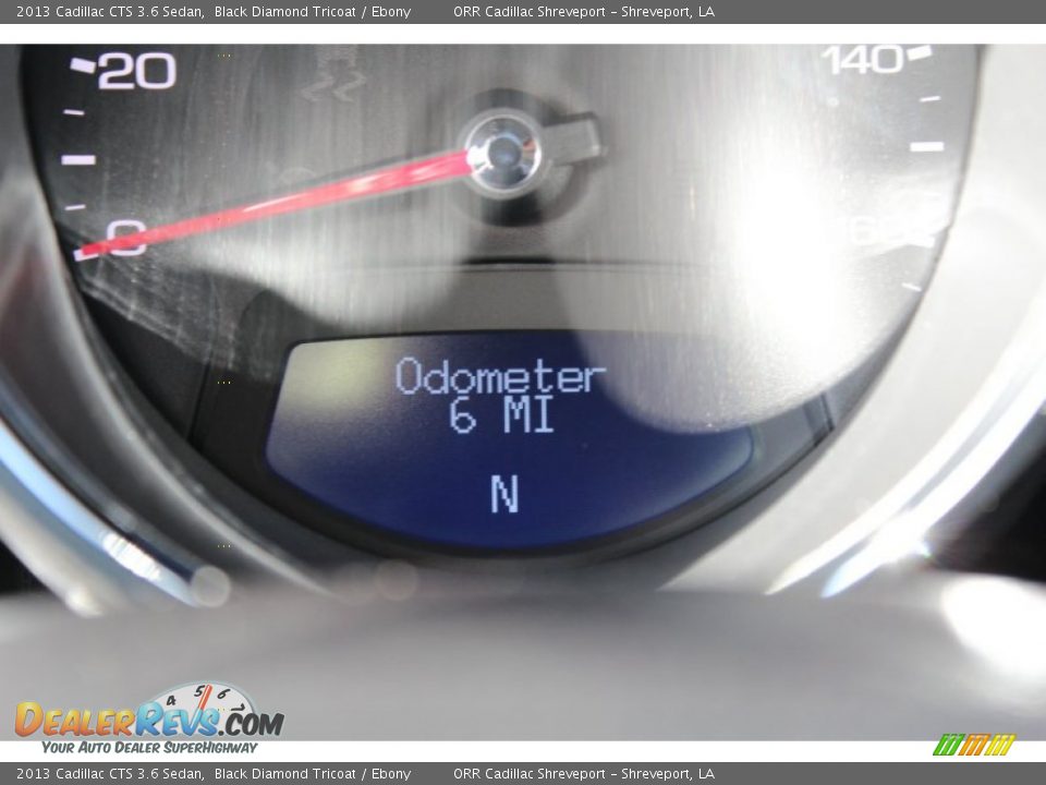 2013 Cadillac CTS 3.6 Sedan Black Diamond Tricoat / Ebony Photo #26