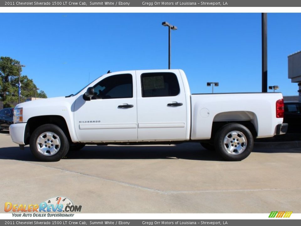 2011 Chevrolet Silverado 1500 LT Crew Cab Summit White / Ebony Photo #5
